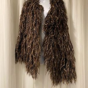 Free People Shaggy Cardigan